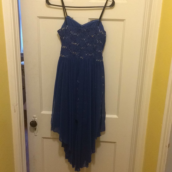 Navy blue prom dress - Picture 7 of 7